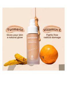 Mamaearth Glow Serum Foundation