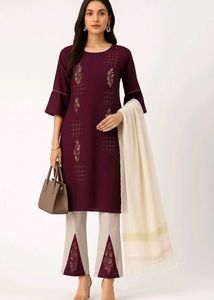 Newly With Tag Kurta Pant Dupatta Set