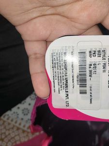 Pink &amp; Black Nightsuit