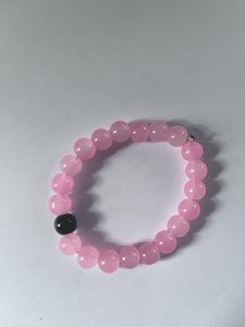 Pink Glass Bracelet