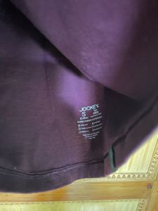 Jockey Maroon T-shirt