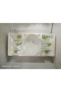 LARAH borosil 7 Pcs Serving Bowl