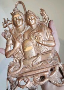 Metal Show Piece Ganpati &amp; ShivParvati Ji🙏