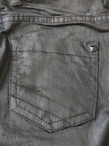 Vero Moda Leather Finish Jeans
