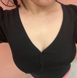 Cute Black Top