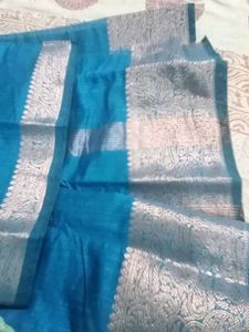 💙 Khadi Cotton Saree