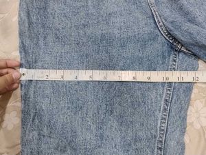 Baggy Acid Wash High Waisted Jeans