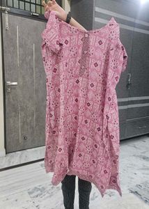 Pink Printed Kurta maa ka suit