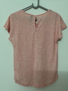 A Pleasant Peach Casual Top