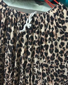 Leopard Print Skirt