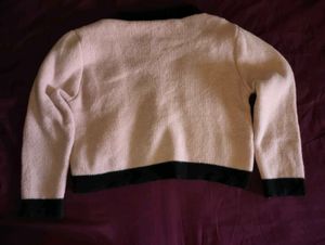 Combo-Sweater+Quilted Kitten-Heeled Sandals