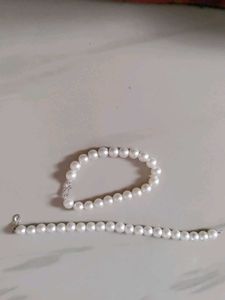 Pearl Bracelet &amp; Necklace Set