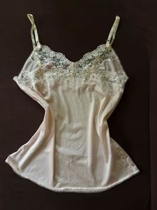 Baby Pink Lace Cami Top
