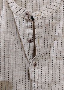 Striped Casual Kurta