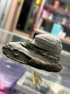 Two pieces of shivling found while digging