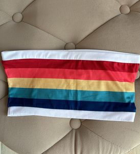 Multi Color Crop Top