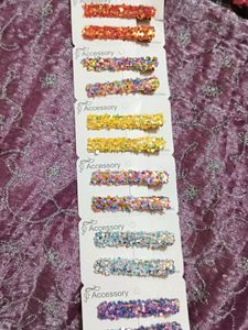 4 Korean Hair Clips -2 pairs