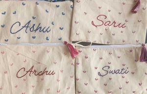 Cute Embroidered Pouch