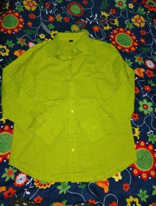 Green shirt