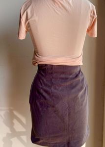 Korean inspired Set of cute skirt &amp; top