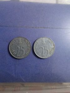 25 Pise Coin 2 Pcs