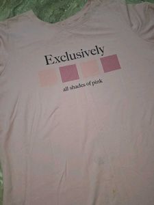 Pink Graphic Tee