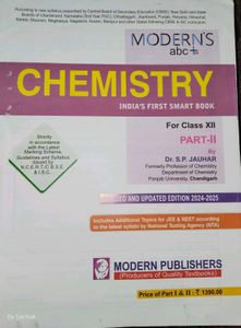 Modern ABC Chemistry Part 2 By Dr SP Jauhar