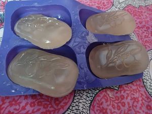 Homemade &#34;RoseMint&#34; Melt AND Pour  Soap Set