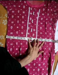 The Elegant Rose Pink Kurta