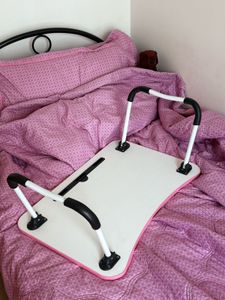 Pink Foldable Bed Desk