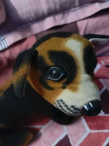 Vintage Plush Dog