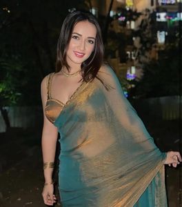 Two Tone Shaded Saree
