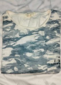 Camouflage Print T-Shirt