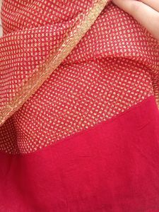 Rajasthani Red &amp; Gold Saree