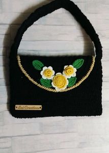 Small Crochet Hand Bag.