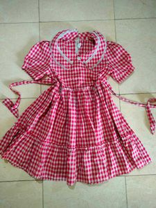 Kawaii ruffle gingham Mini Dress 💋🍒🍷🎌🏮📍💌