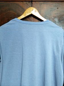 Lavender Colour Full Sleeve T-shirt For Men