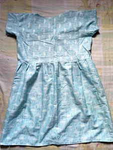 Sea Green Cotton Short Top