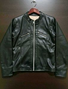 Stylish Moto Black Leather Jacket