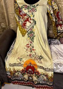 Floral Print Kurta
