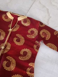 Marun Banarasi Kurta