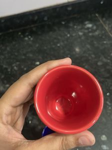 Colorful Ceramic chai Cups set of 7