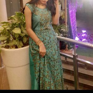 Elegant Turquoise Dress🎀🧿