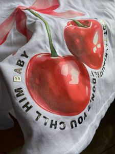 Cute Cherry Crop Top
