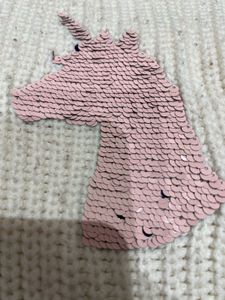 Unicorn Reversible Sequence Knit Sweater