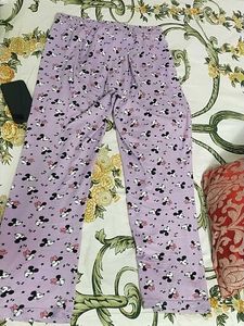 Minnie Mouse Lavender Pajama Pants