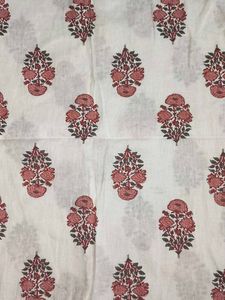 Floral Print Sleeveless Kurti