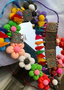 Oxidised Colourfull Choker With Earrings ❤️