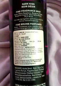 Bath And Body Works (DARK KISS)