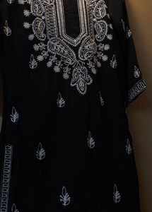 Elegant Black Kurta